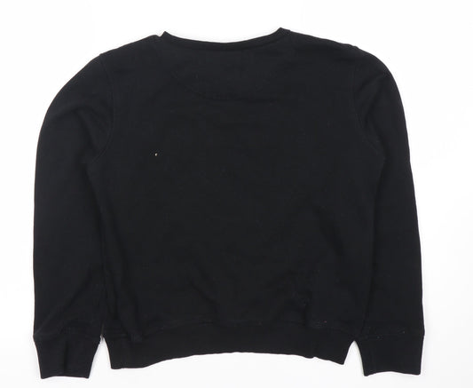Firetrap Boys' Black Graphic Sweatshirt - Size 10