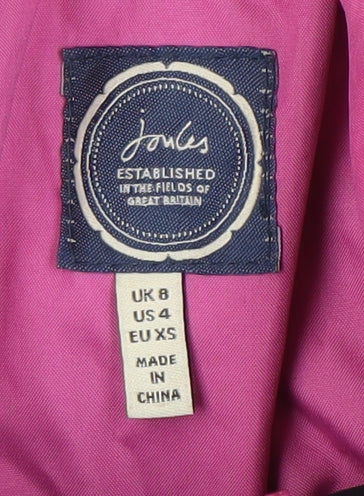 Joules Women's Navy Size 8 Casual Hooded Jacket