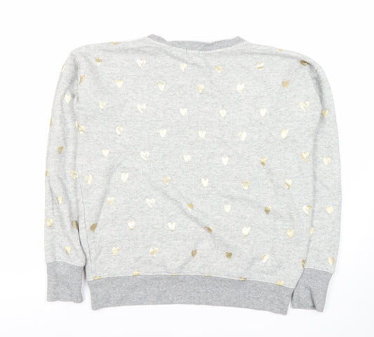 J.Crew Women's Grey Pullover Sweatshirt XS