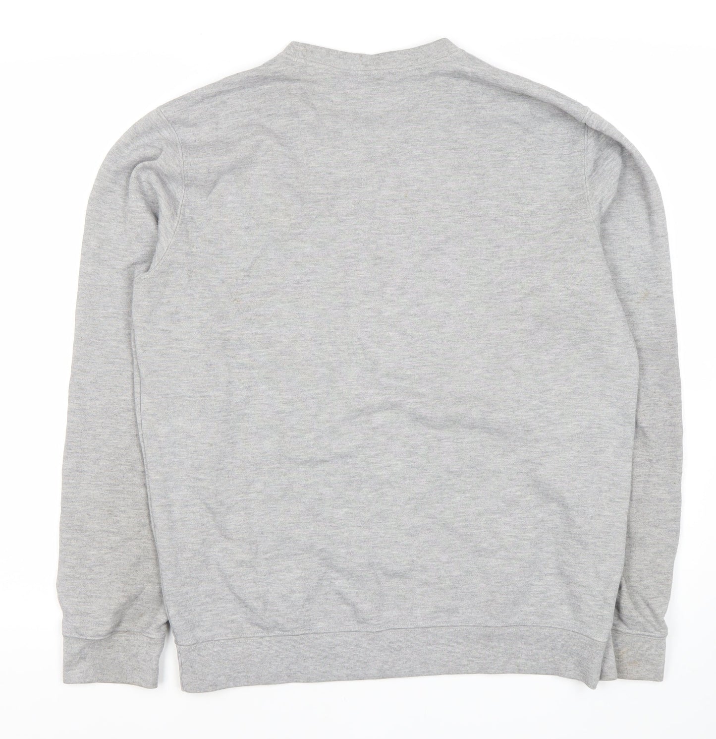 Champion Men's Medium Grey Logo Sweatshirt Pullover