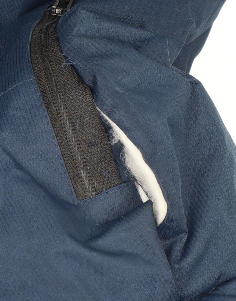 Trespass Men’s Blue Puffer Jacket M Waterproof
