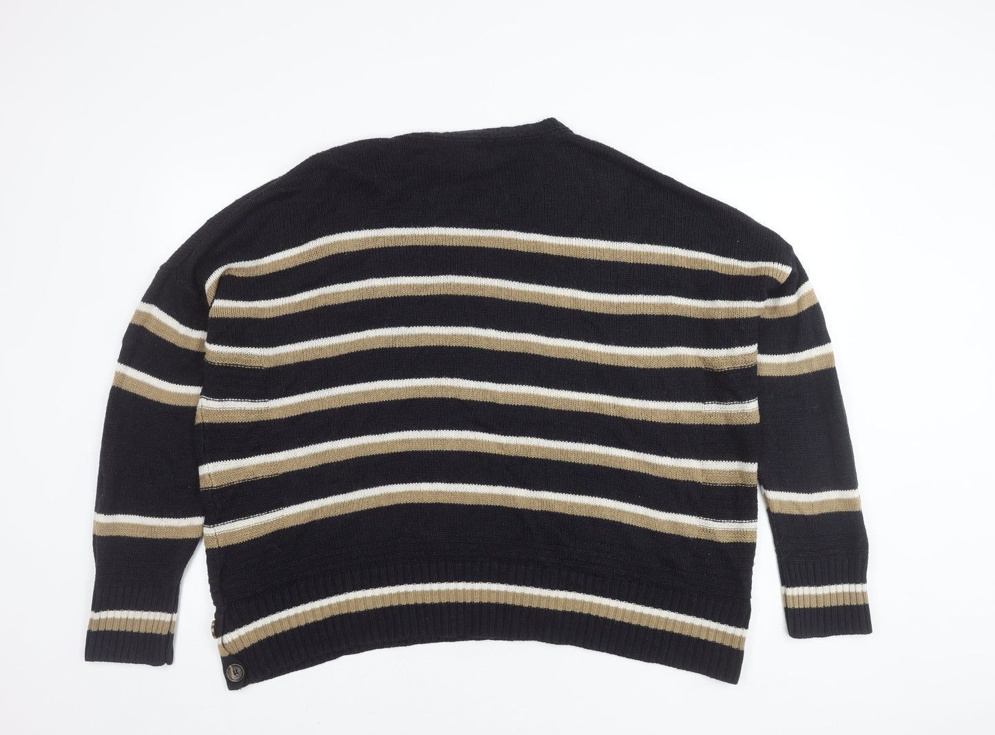 Next Women's Multicoloured Striped Jumper Size 20