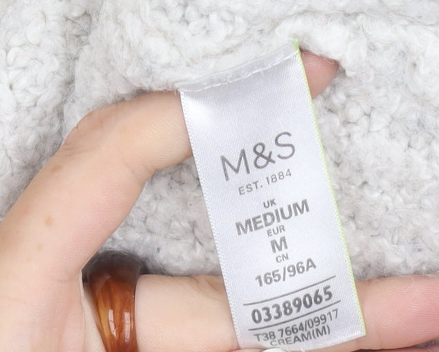 Marks and Spencer Women's Ivory Pullover Jumper, Medium