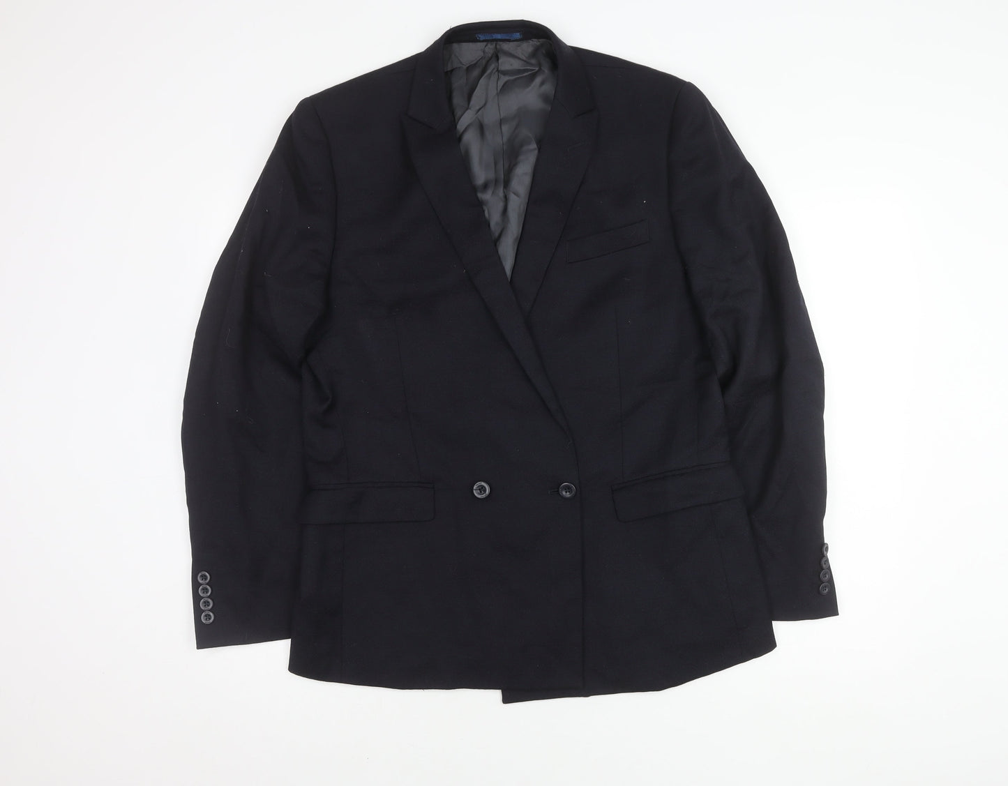 DKNY Men's Black Slim Fit Blazer 42 R - New