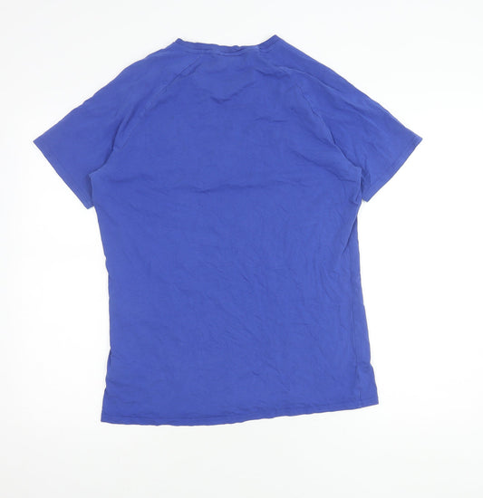 Gymshark Men's Blue M Crew Neck T-Shirt