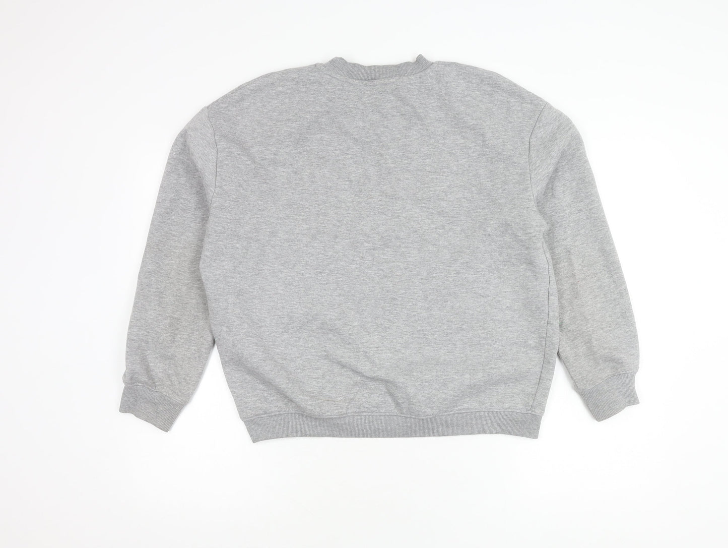 Pimkie Women's Grey Graphic Pullover Sweatshirt Size 12