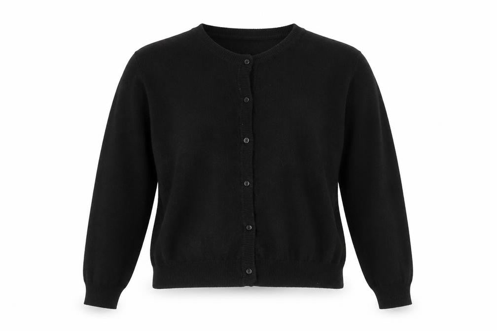Brave Soul Women's Black Cardigan Size 12 Round Neck