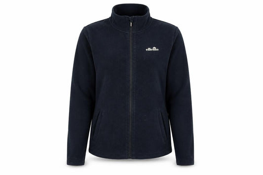 Womens UK L Regular ellesse Black Full Zip