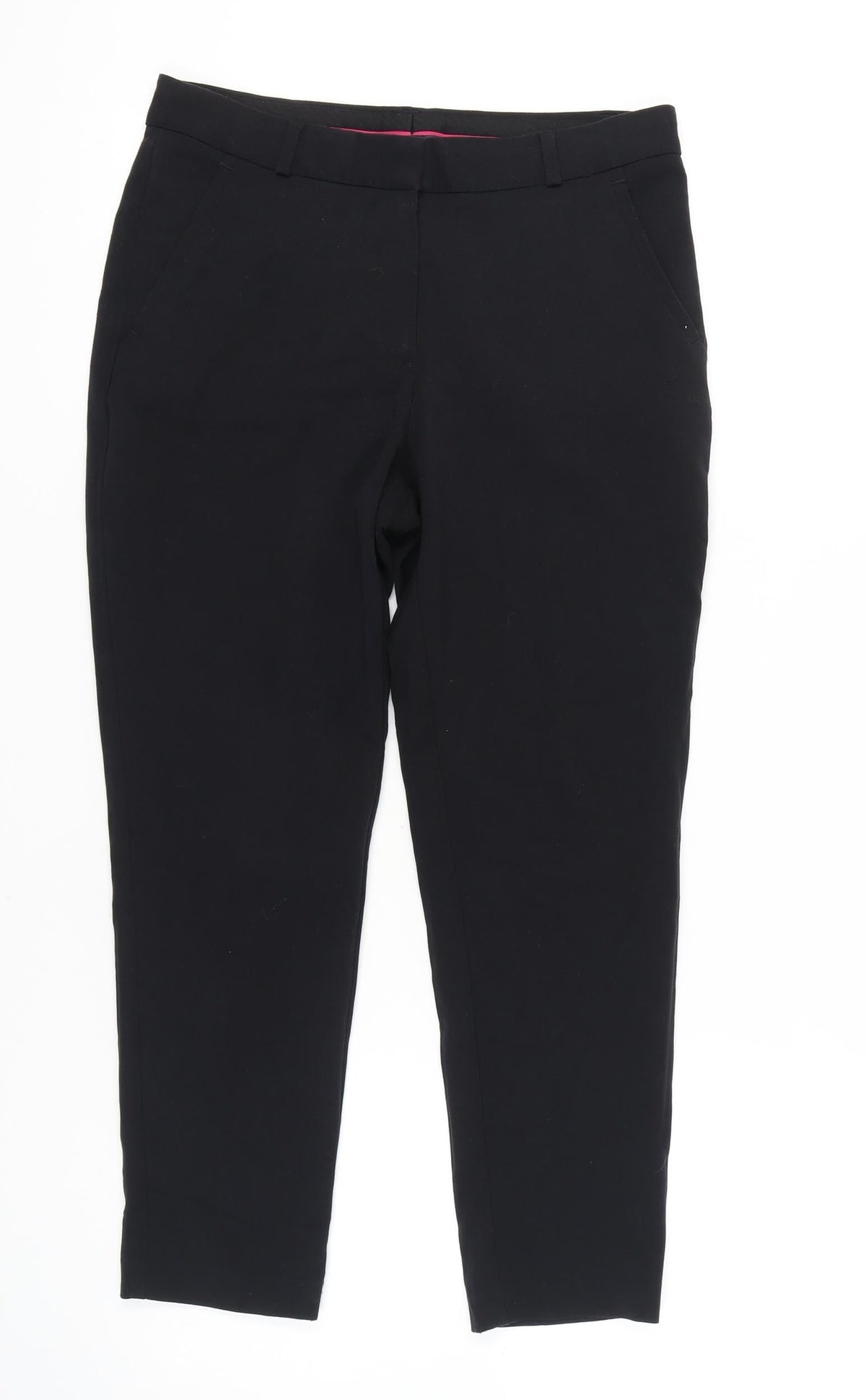 Marks and Spencer Women's Black Ankle Trousers Size 10