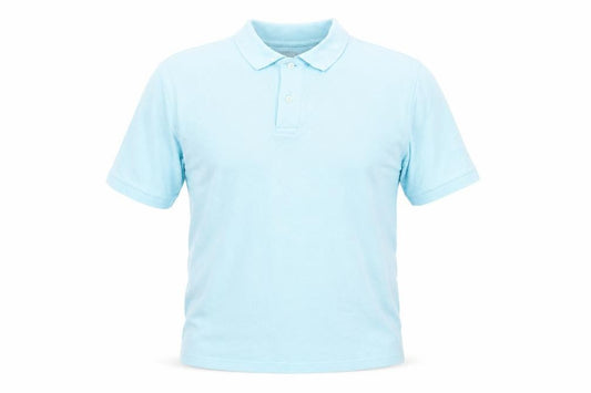 Lands' End Men's Blue Polo Shirt, M, Casual, Cotton