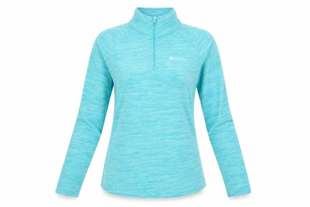 Womens UK 12 Regular Mountain Warehouse Blue Full Zip Sweatshirt