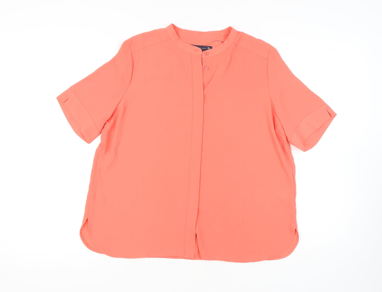 Marks and Spencer Women's Pink Blouse, Size 14, Casual