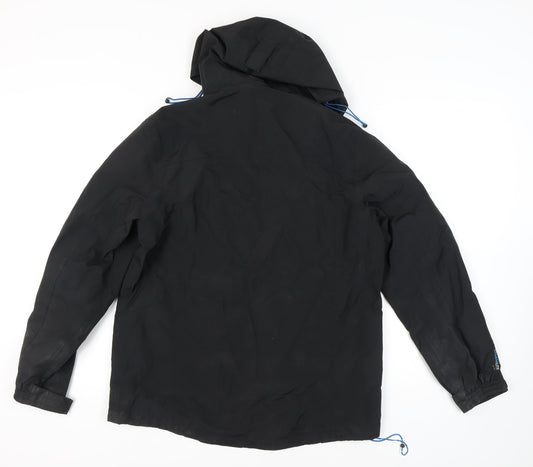 Gelert Men's Black Waterproof Hooded Jacket S