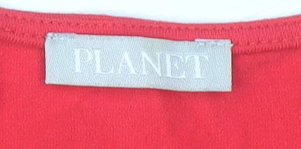Planet Red XS Women's Puff Sleeve T-Shirt
