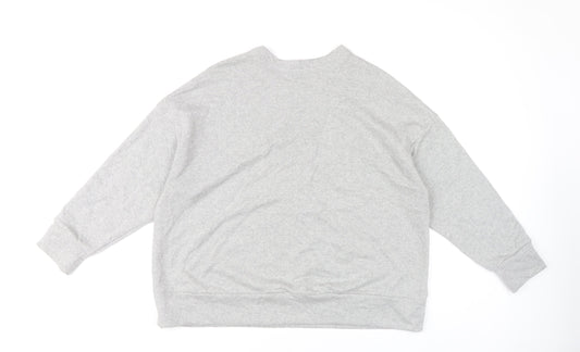 Alexara Women’s Grey Pullover Sweatshirt M