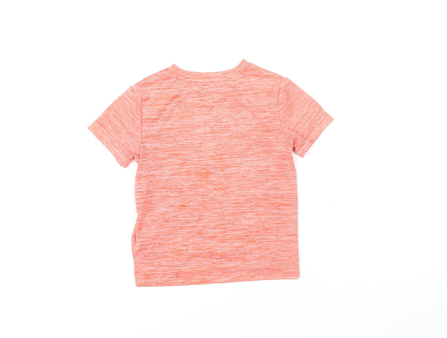 Nike Boys Orange T-Shirt 3-4 Years Reflective Moisture-Wicking