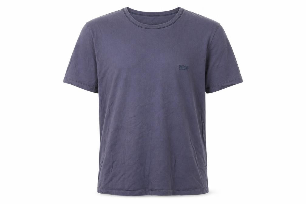 Mens UK Size M HUGO BOSS Grey  Cotton T-Shirt