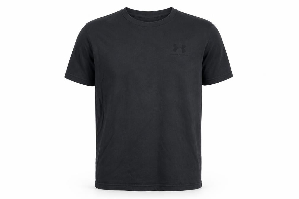 Mens UK Size XS Under armour Black  Cotton Blend T-Shirt