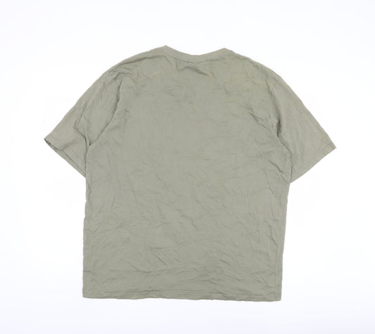 Peter Storm Men's Green Camping Theme 2XL T-Shirt