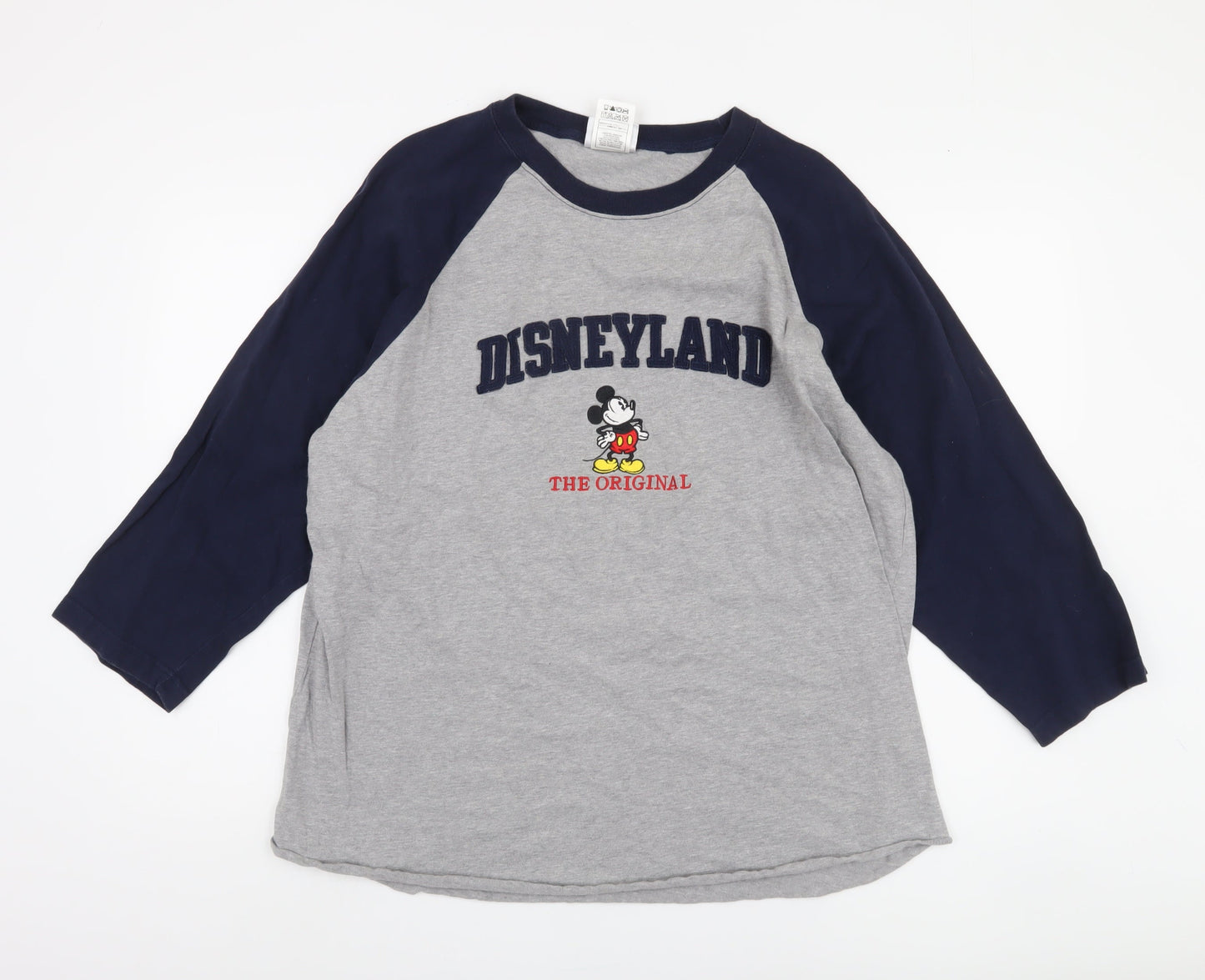 Disneyland Resort Mickey Mouse 3/4 Sleeve T-Shirt XL