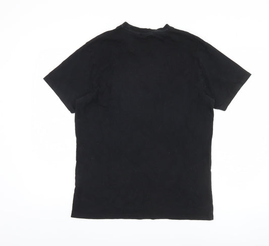 Fila Men's Black Sport T-Shirt S Short Sleeve