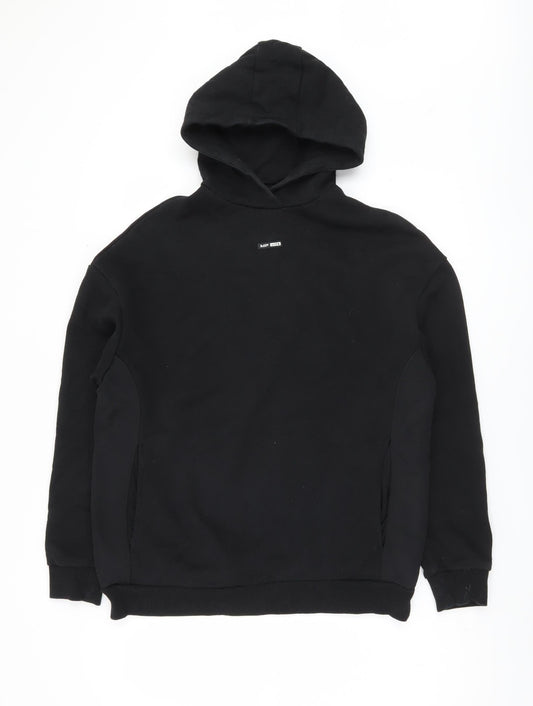 MP Men's Black Pullover Hoodie, XS, Fleece, Hooded