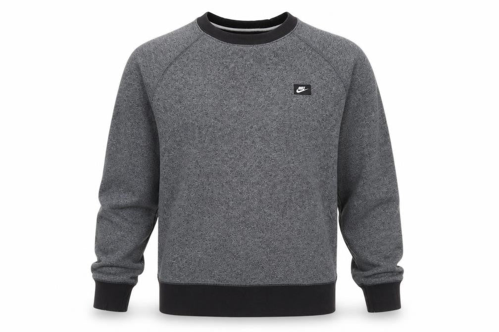 Mens UK M Regular Nike Grey Pullover Sweatshirt