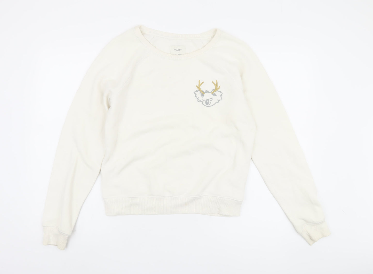 Gilly Hicks Women’s Ivory Pullover Sweatshirt S