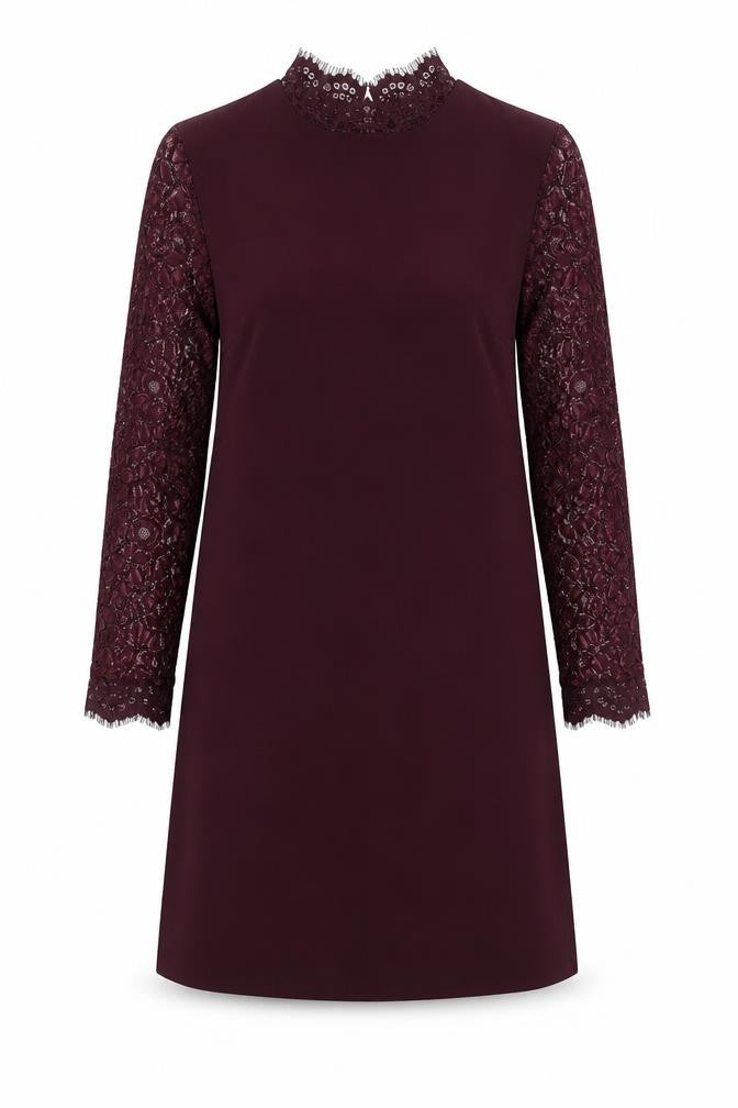 Topshop Women's Purple Shift Dress Size 10