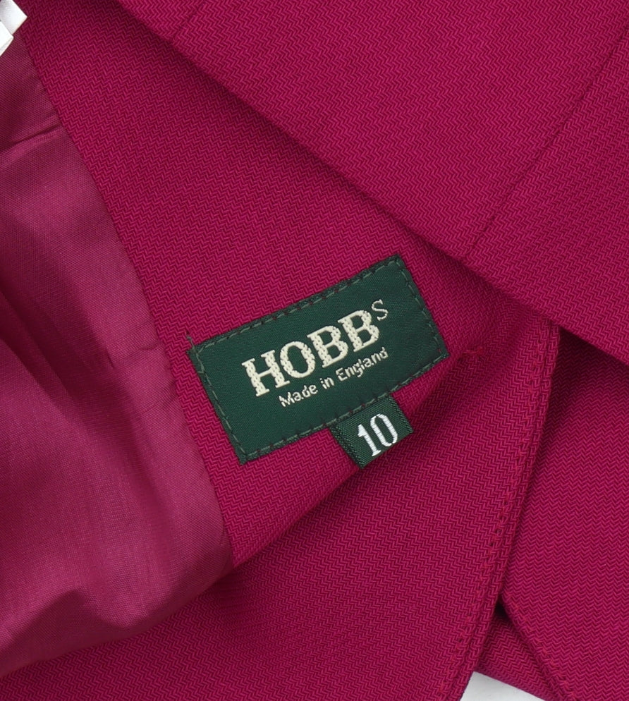 Hobbs Women’s Pink Wool Blazer, Size 10