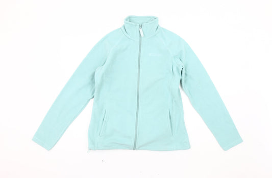 Mountain Warehouse Women's Blue Fleece Jacket Size 8