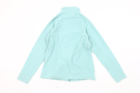 Mountain Warehouse Women's Blue Fleece Jacket Size 8