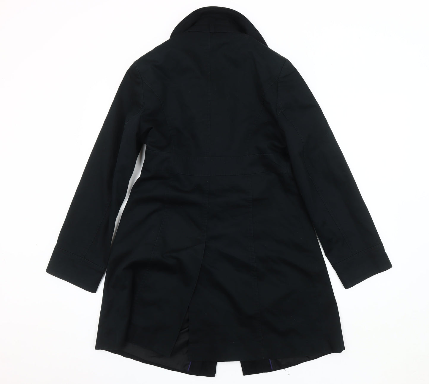 Marks and Spencer Women's Black Trench Coat Size 10