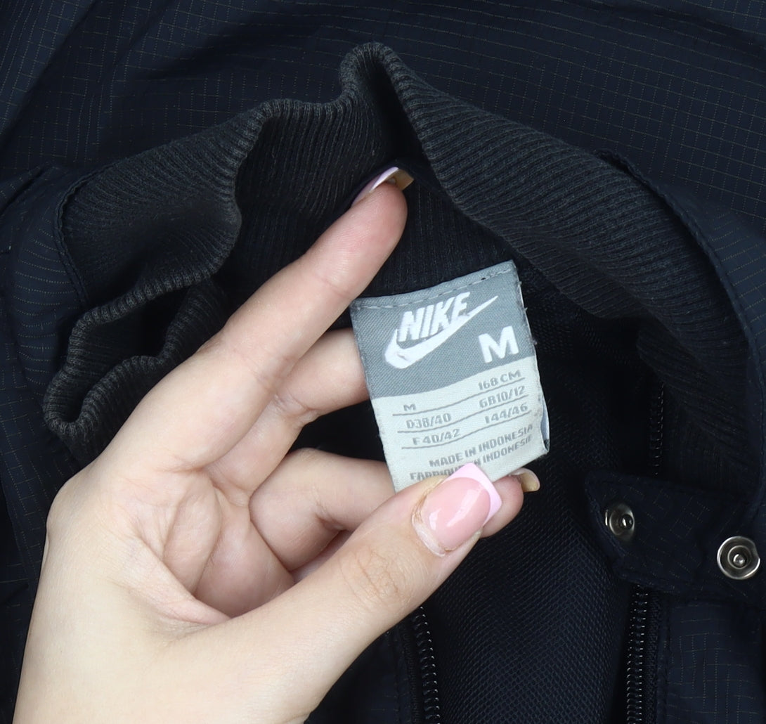 Nike Men's Black Bomber Jacket M Regular Fit