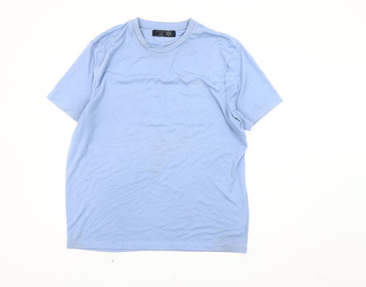 Paul Costelloe Men's Blue XL Crew Neck T-Shirt