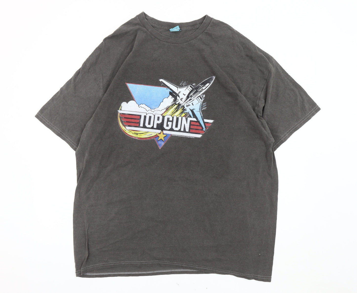 Truffle Shuffle Men's XL Black Top Gun T-Shirt