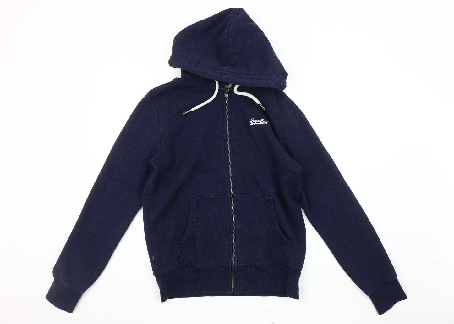 Superdry Men's Blue Medium Basic Hooded Jacket