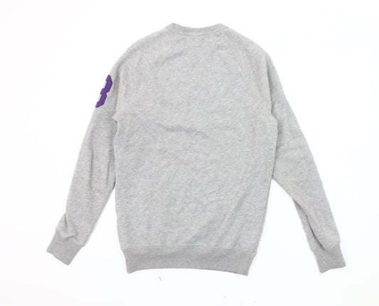 L.O.G.G. Boys Grey XS Pullover Sweatshirt, University Style