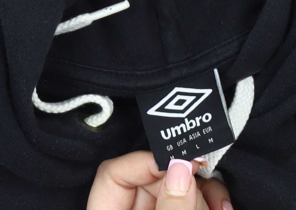Umbro Men's Black Pullover Hoodie M