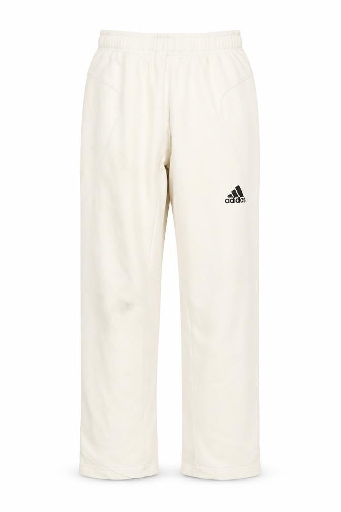 Adidas Boys Ivory Track Pants 9-10 Years Athletic Wear