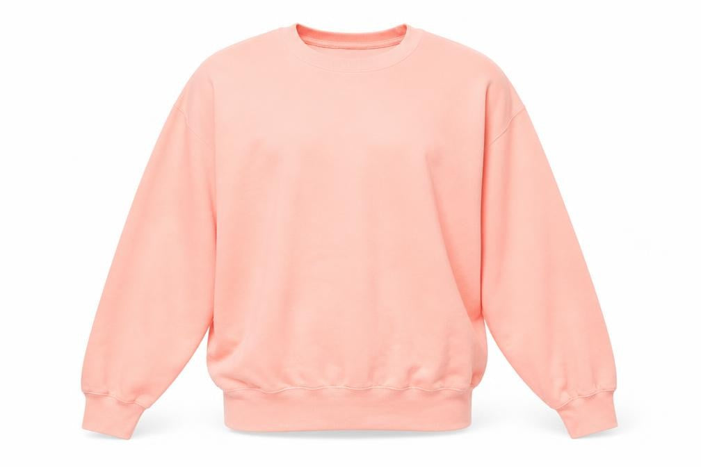 American Mens Eagle Pink Pullover Sweatshirt, Size L