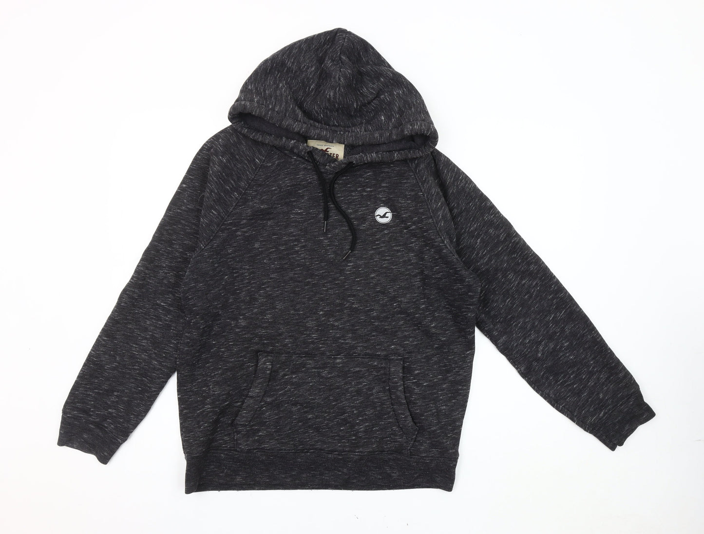 Hollister Men's Grey Pullover Hoodie S