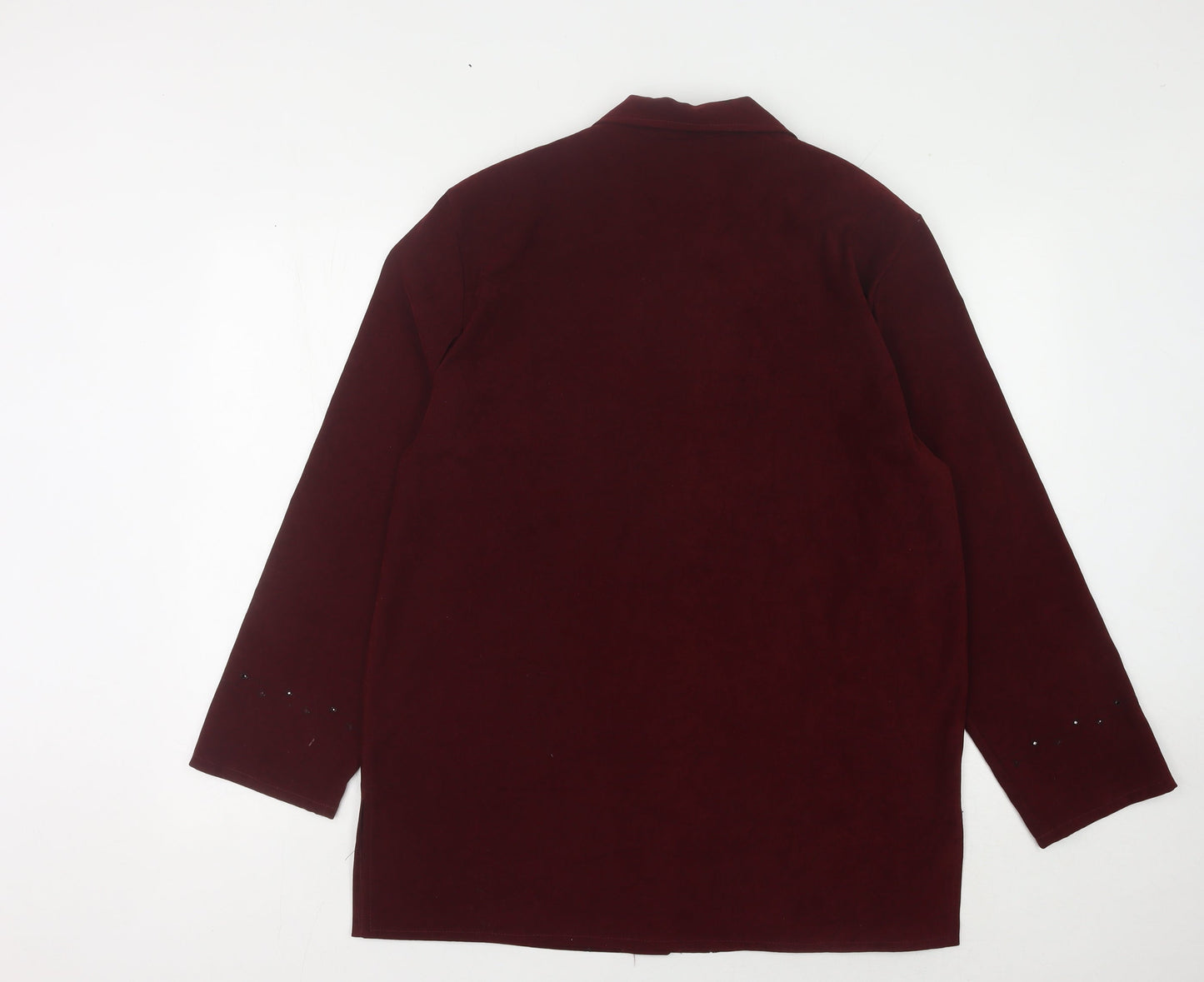 Miss Sukhmani Red Women Blazer Size 20