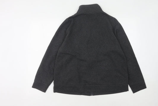 Bonmarché Women's Black Full Zip Sweatshirt M