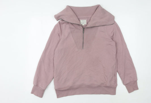 FatFace Women's Sweatshirt S Cotton Blend Full Zip