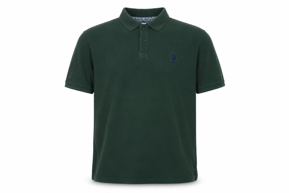 U.S. Polo Assn. Men's Green Polo Shirt L