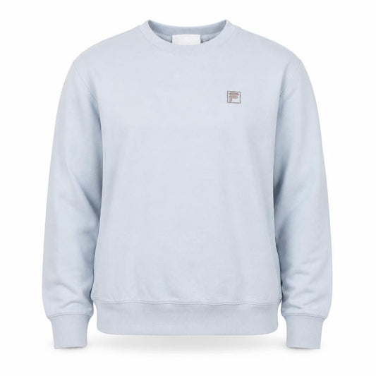 Unisex Adults UK L Regular FILA Blue Pullover Sweatshirt