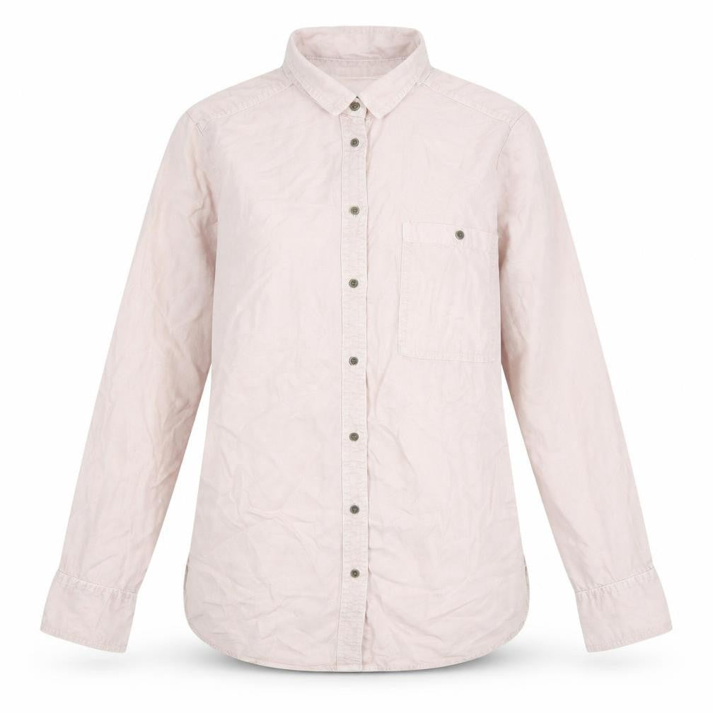 Marks and Spencer Women's Pink Button-Up Shirt Size 12