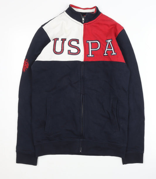 U.S. Polo Assn. Boys Track Jacket 12-13 Multicoloured