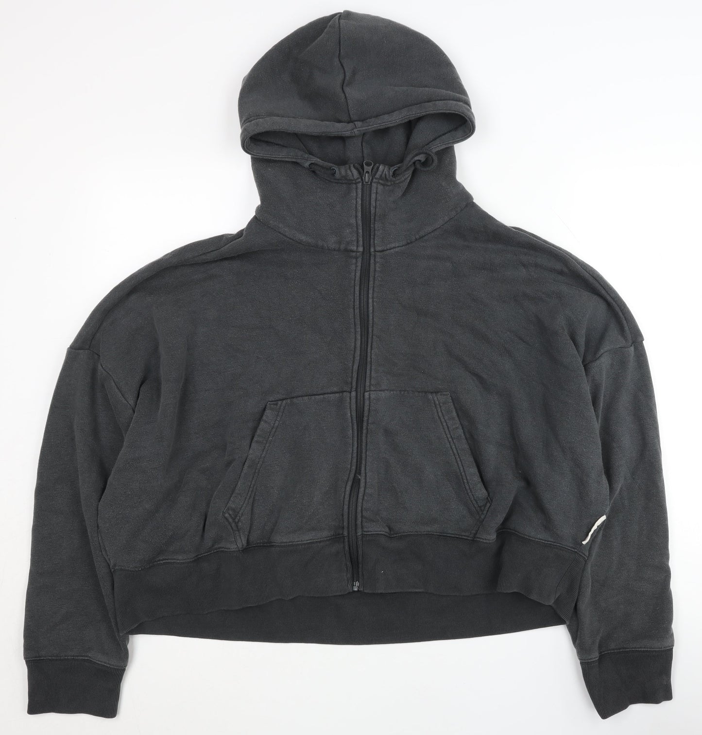 Adidas Women's Black Full Zip Hoodie Size 16-18